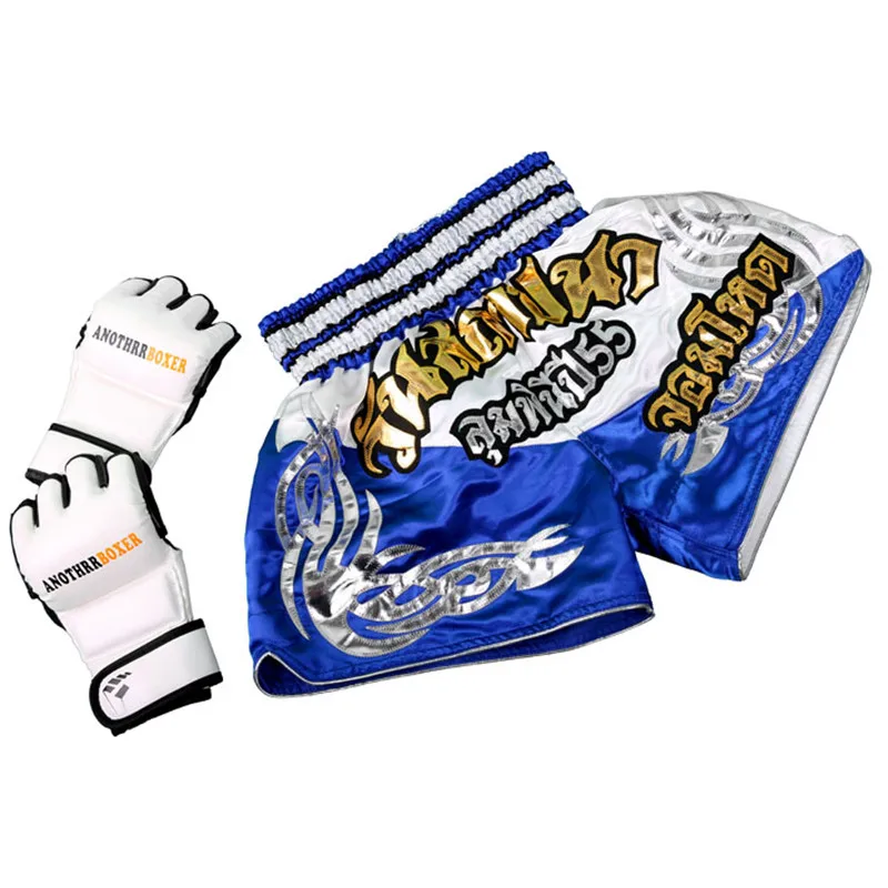 ANOTHERBOXER muay thai MMA shorts muay thai suit спортивные шорты для мужчин и детей боксерские боксёрские ММА шорты