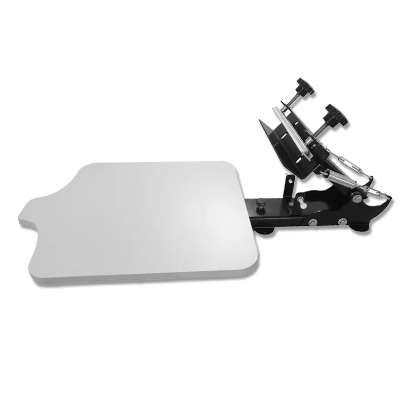 

Newly single color simply manual screen printing machine screen press screen printer