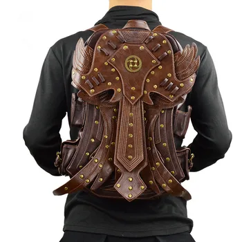 

Original women's backpack Punk Rock Retro tourist's backpack