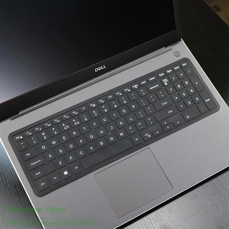 

Silicone Keyboard Skin Cover For Dell G3 15/17 G5 15 G7 15 Series 15.6" G3 G3579 G5 G5587 17.3" Dell G3 17 G3779 Gaming Laptop