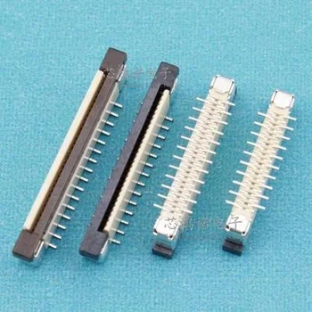 

WZSM New FPC FFC Cable connector socket 1.0mm pitch 4pin 8pin 28pin 11pin 21pin 6Pin 9Pin 22Pin 24pin 10Pin 16pin Cross foot