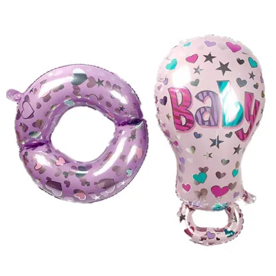 1 шт. Мини Ангел для маленьких девочек и мальчиков воздушный шар для детской коляски воздушный шар из фольги детские игрушки для новорожденных вечерние воздушные шары для украшения - Цвет: 2pcs