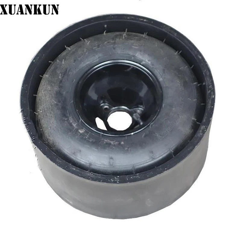 XUANKUN Drift Three Rounds Four Karting Modified Parts 10X4.5-5 Inch Tires Before The Aluminum Wheel + Drift Ring