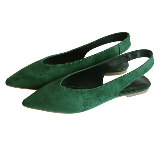 comfortable slingback flats