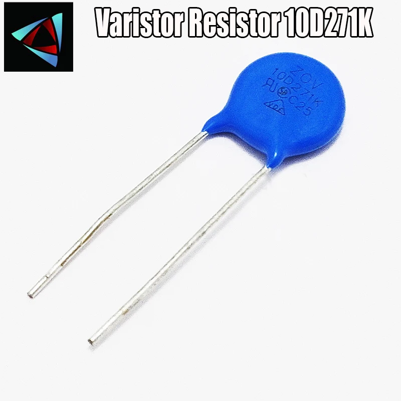 

12PCS 10D271K Varistors 270V Piezoresistor Metal Voltage Dependent Resistor Piezoresistance
