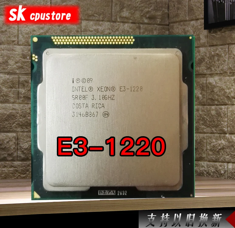Lntel Xeon E3 1220 3.1 ГГц 8 МБ 4 ядра розетка 1155 5 GT Squad core сервер Процессор e3-1220 работает 100% |