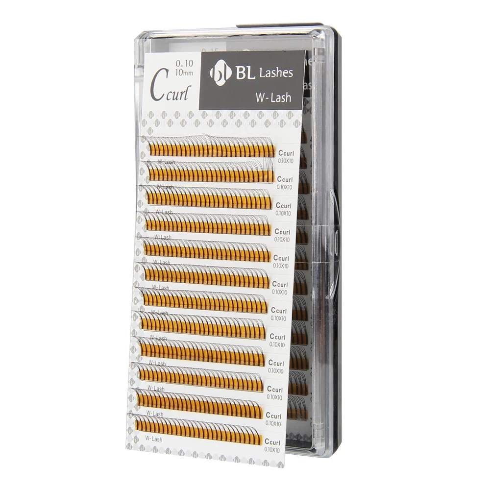 

Blink W Lashes Individual Mink Lashes J/C Curl 0.10/0.15/0.20/0.25mm 8-15mm Eyelashes Extension Handmade Makeup False Eyelashes