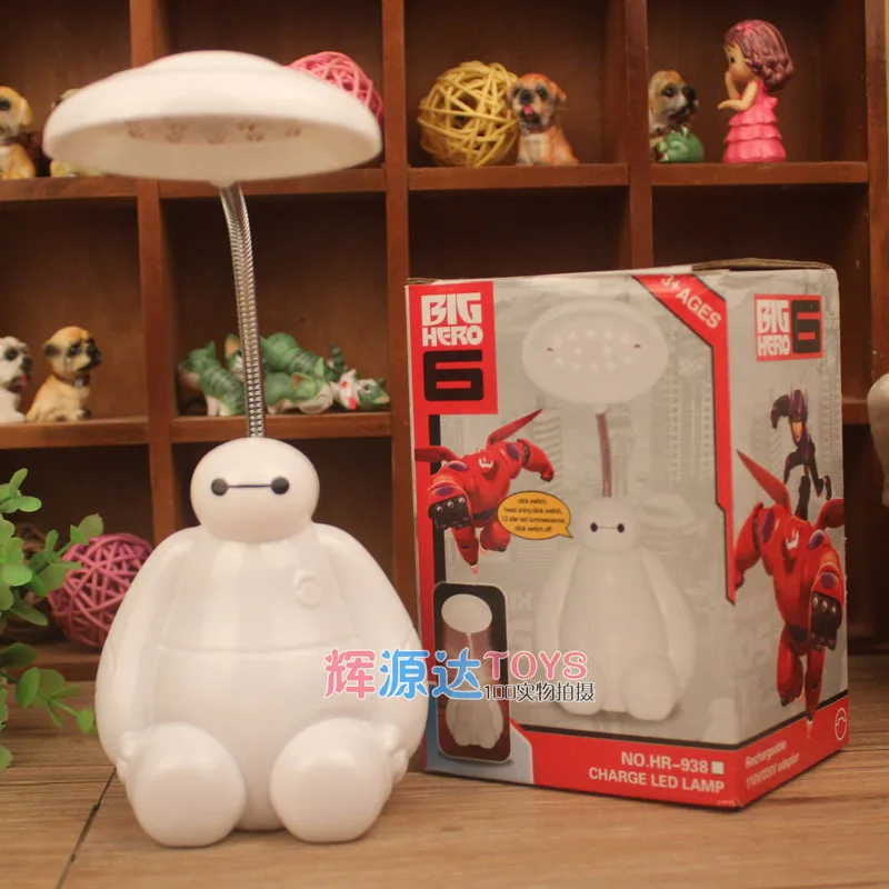 

Table two eye Nightlight children charging LED LAMP SUPER Corps night lamp charging Big Hero 6 Baymax led light