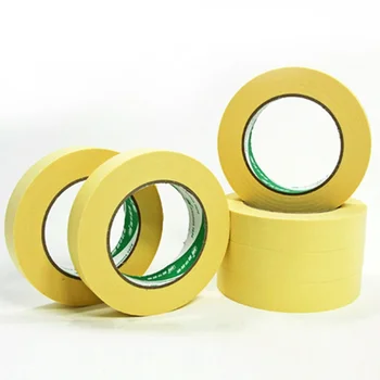 

Dropshipping 50M Yellow Masking Tape Car Sticker Adhesive DIY Painting Paper Painter Decor Craft General Purpose DIY Craft