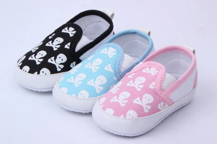 

2018Summer Baby Boys Girls Booties Animal skull Toddler Colorful shoes