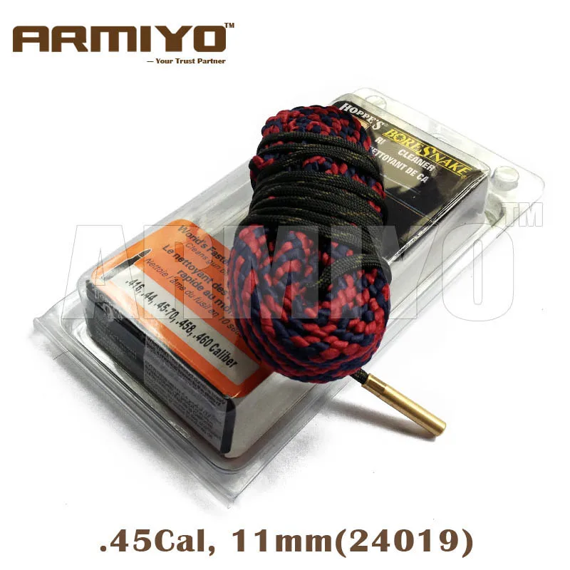 

Armiyo Bore Snake .416,.44,.45-70,.458,.460 Cal 11mm Rifle Bore Cleaner Gun Barrel Cleaning Sling 24019 Shooting Clean Kit