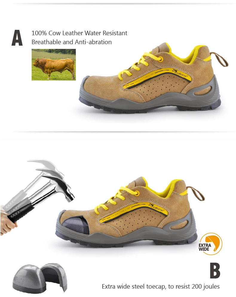 extra wide steel toe shoes womens