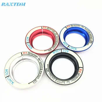 

For Ford Focus 2 Focus 3 Focus 4 2005-2016 ST mondeo Car luminous ignition switch decoration stickers key hole protection circle