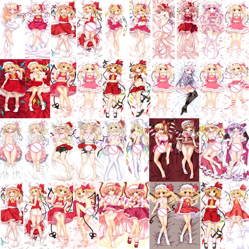 2017 август Аниме TouHou проект воплощение алого дьявола Flandre Scarlet Подушка Dakimakura