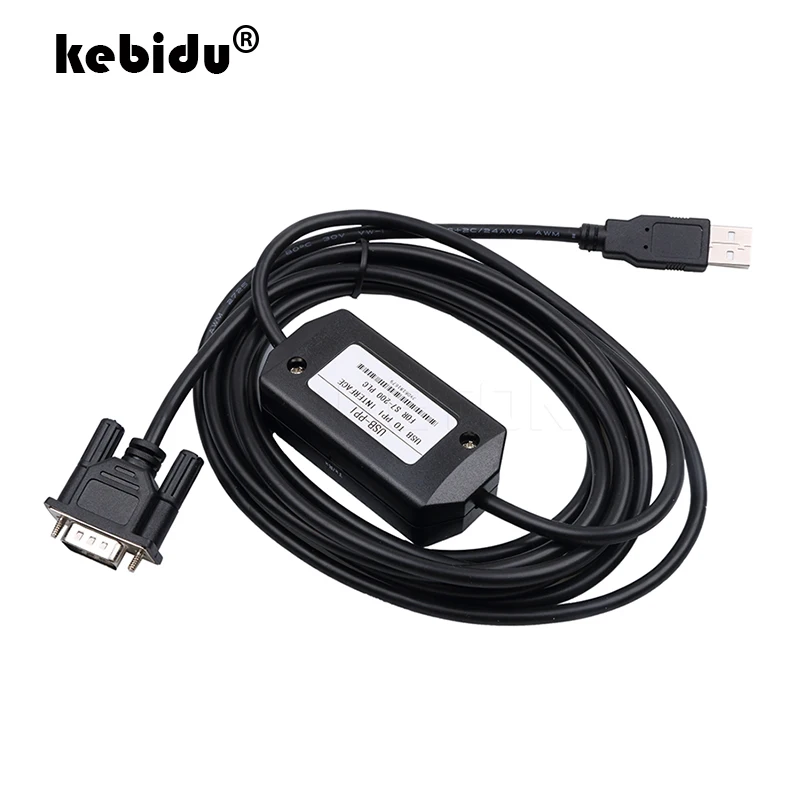 Kebidu высокое качество USB PPI Кабель для программирования S7 200 PLC + компакт диск с