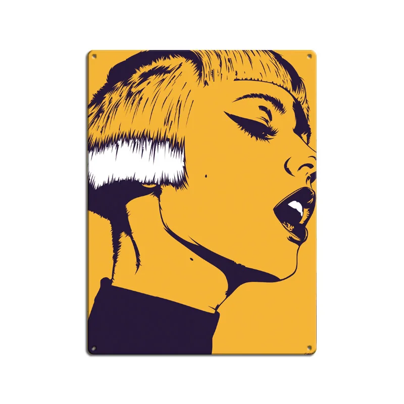 

40*30cm New Fashion Cool Hair Catting Metal Tin Sign Art Decor Iron Poster Home Decorative Retro Wall Art for Barbershop Bar Pub