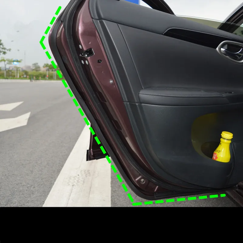 Звукоизоляционная лента для Nissan Sentra 2013 2018 защитная автомобильных дверей
