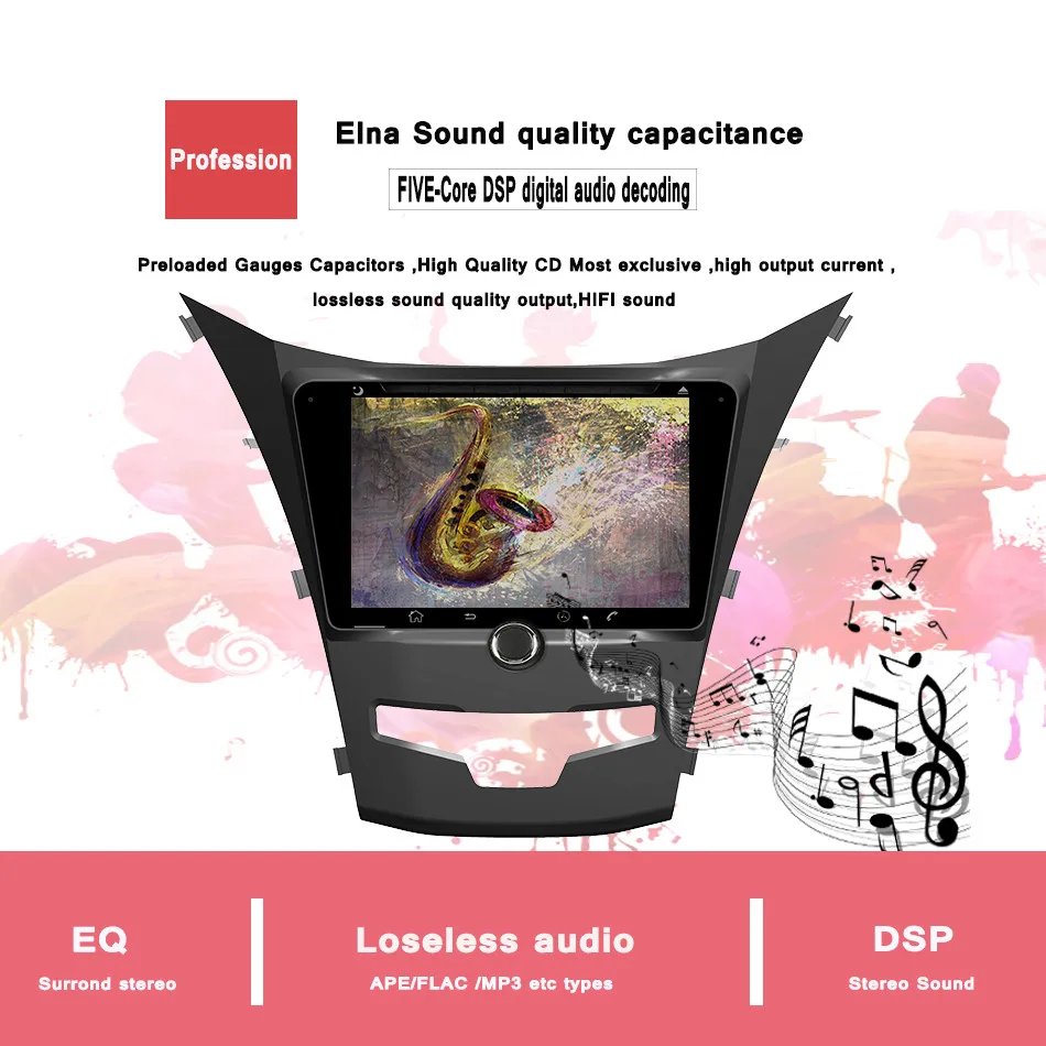 Perfect Octa core Android 9.0 Car DVD GPS Navigation for SsangYong Korando Actyon 2014 2015-17 Car Radio Stereo Wifi DVR 3/4G head unit 3