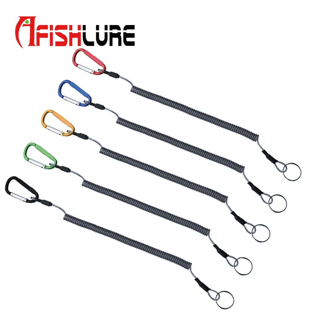 Afishlure 5pcs/lot Fishing Rope Tool Fish Pole Protector Elastic Rope