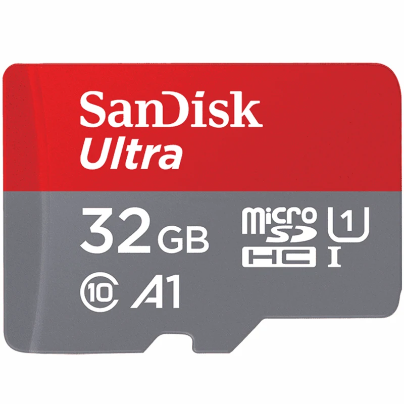 SanDisk MicroSD карты TF объемом 64 ГБ, карта 128 ГБ 256 ГБ SDXC 32 Гб оперативной памяти, 16 Гб встроенной памяти SDHC карты флэш-памяти UHS-I U1 C10 A1 cartao de memoria 100 МБ/с