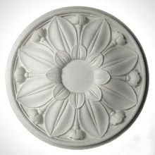 Декоративный потолок Роза подвесной светильник Декор панельная люстра Потолочная пластина ПУ потолочные розетки