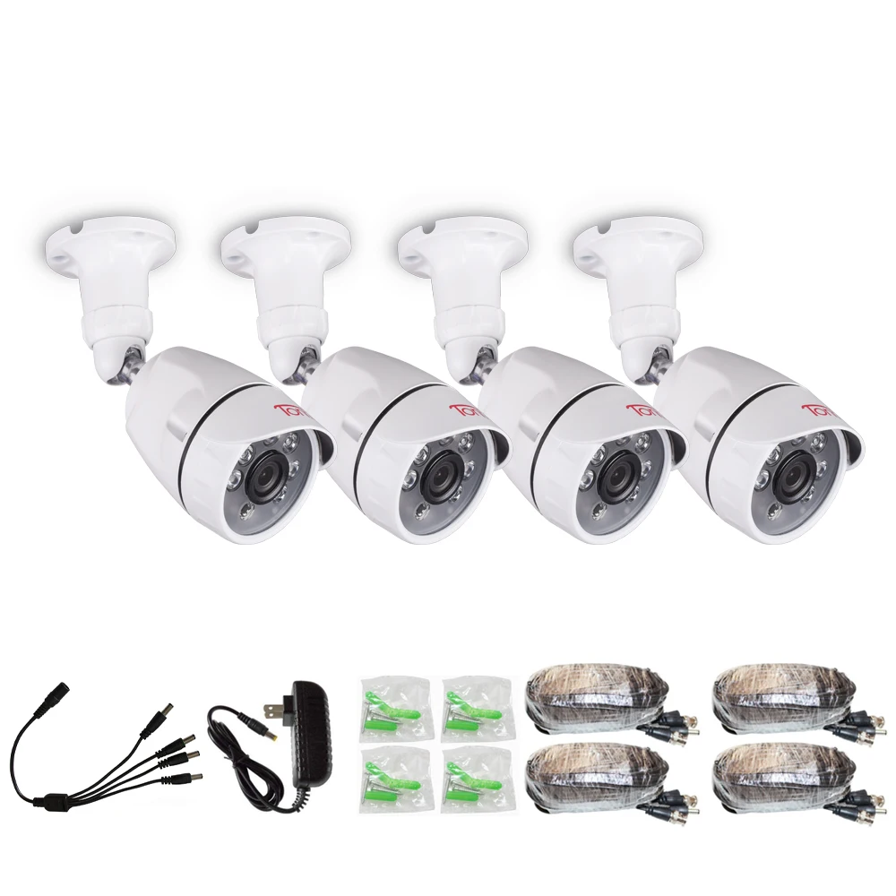 Tonton 1080P 4 PACK HD 2 0MP Hi Resolution CCTV Security Camera with 82ft font b