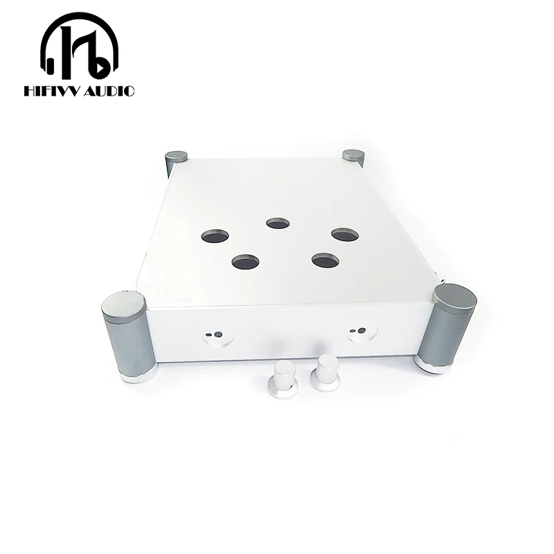 Корпус для трубного усилителя HIFI 300B алюминиевое шасси (W342mm H84mm D430mm)|aluminium chassis|tube amp