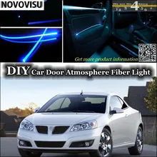 Novovisu для Pontiac G4 G5 стремление к кобальта подкладке окружающий свет атмосферу волоконные оптические фары внутри дверь Панель освещения