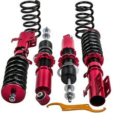 Coilover Suspensões Kit para Toyota Celica 2000-2006 Molas Não Ajustável Amortecedor Amortecedores de Choque Vermelho