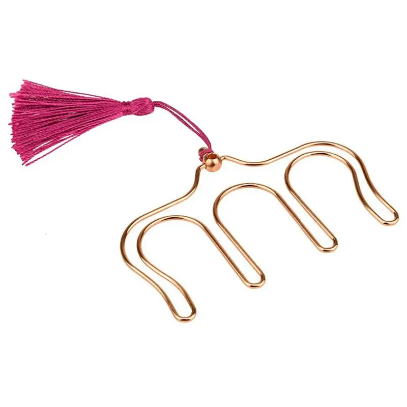

Music Book Clip Metal Bookmark rose gold Page Holder Paper Clip 2 Pack H0130