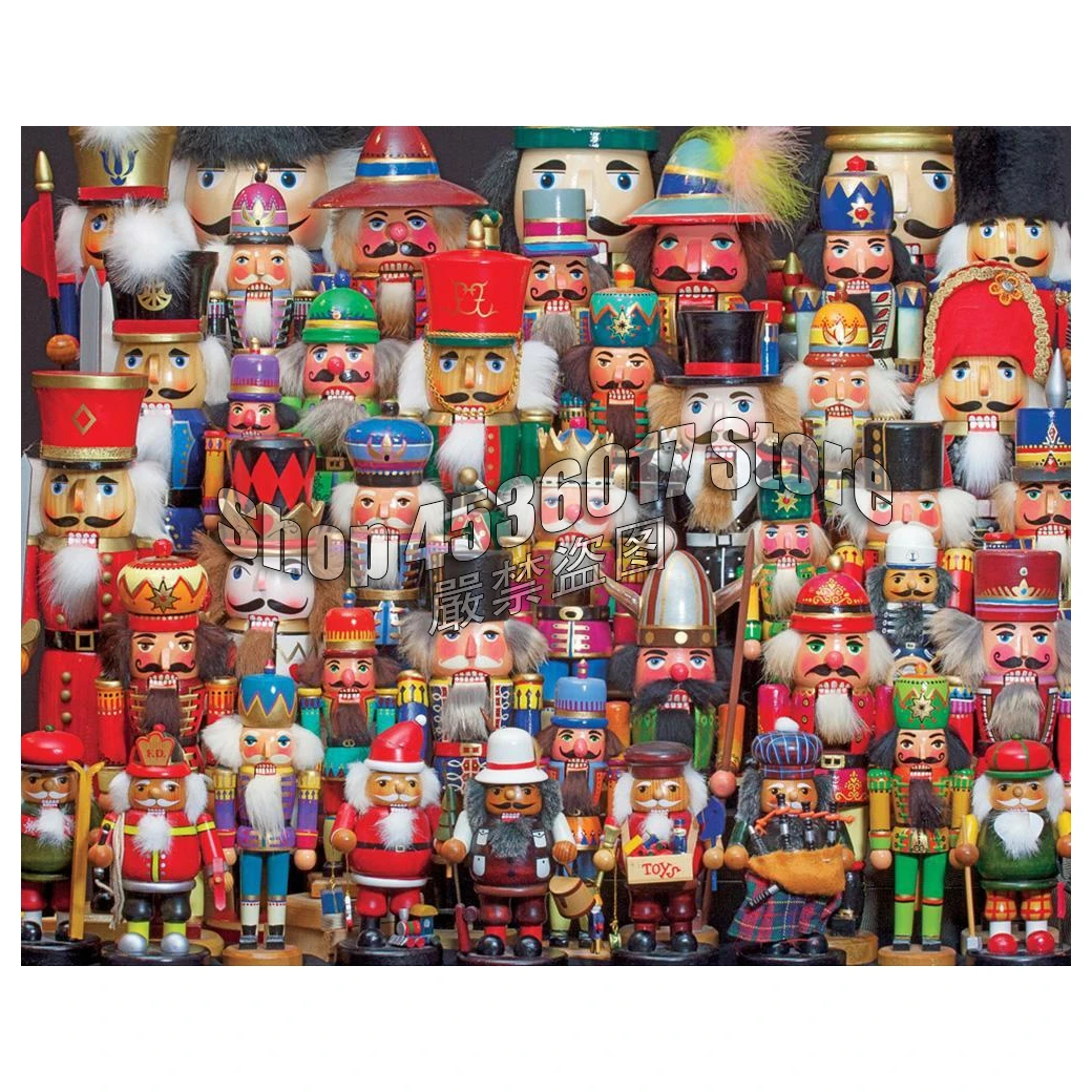 Diy Diamond Painting Full Square Nutcracker Collection Pattern Dolls