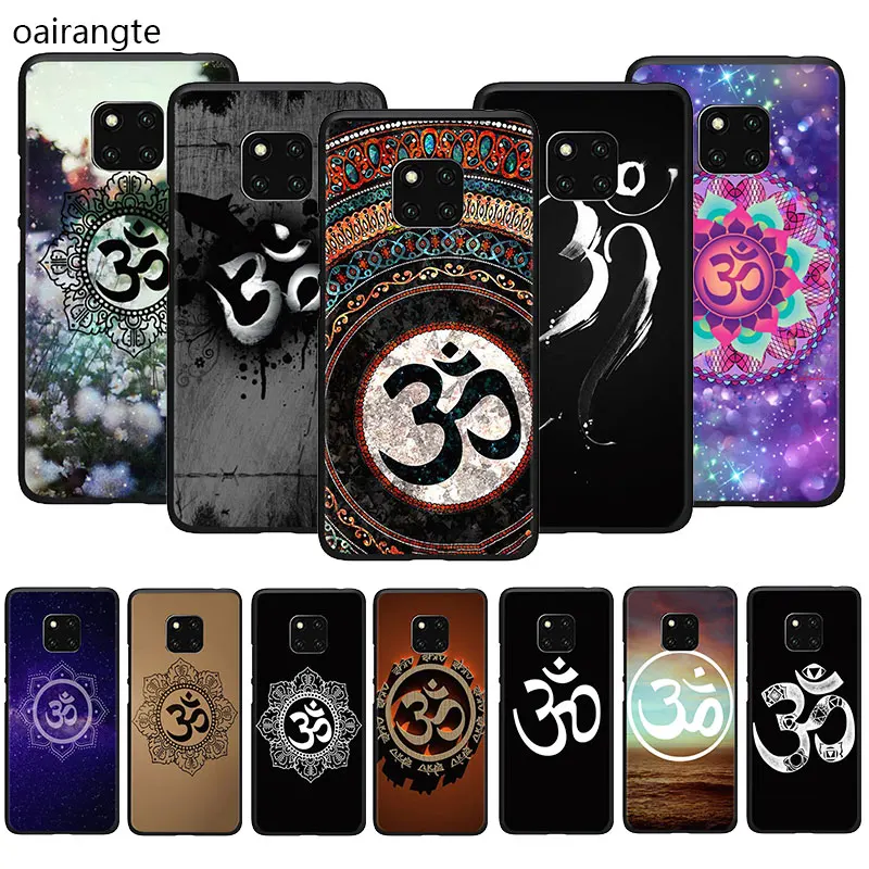 

Aum Om Yoga Soft TPU phone cover case for Huawei Y5 Y6 Y7 Prime Y9 Mate 10 20 30 Pro Lite Nova 3 3i 5i