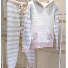 Японский GP зимний свитер женские пижамы пижамный комплект Пижама Пижамный Костюм женский комплект из двух предметов для сна