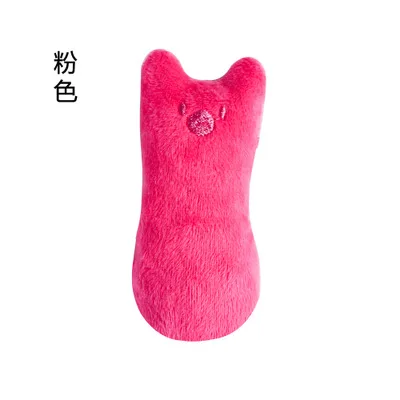 thumbnail image 1 of Juguetes de Hierba Gatera para Rechinar Dientes Divertido Juguete Interactivo de Peluche para Gatos Mascota Gatito Juguete para Morder Vocal Garras Mordida de Pulgar Menta para Gatos, 1 of 10