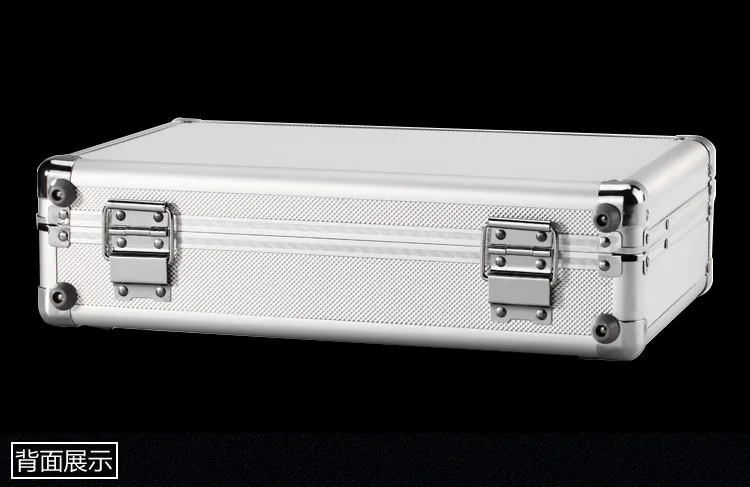 Toolbox алюминиевый ящик для инструментов магический реквизит для хранения файлов жесткий переносить перенос ящик для инструмента для
