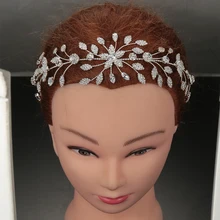 Свадебные аксессуары для волос HADIYANA Цветочный Дизайн Кубический Цирконий Элегантный роскошный для женщин Высокое качество BC4659 аксессуары для женщин