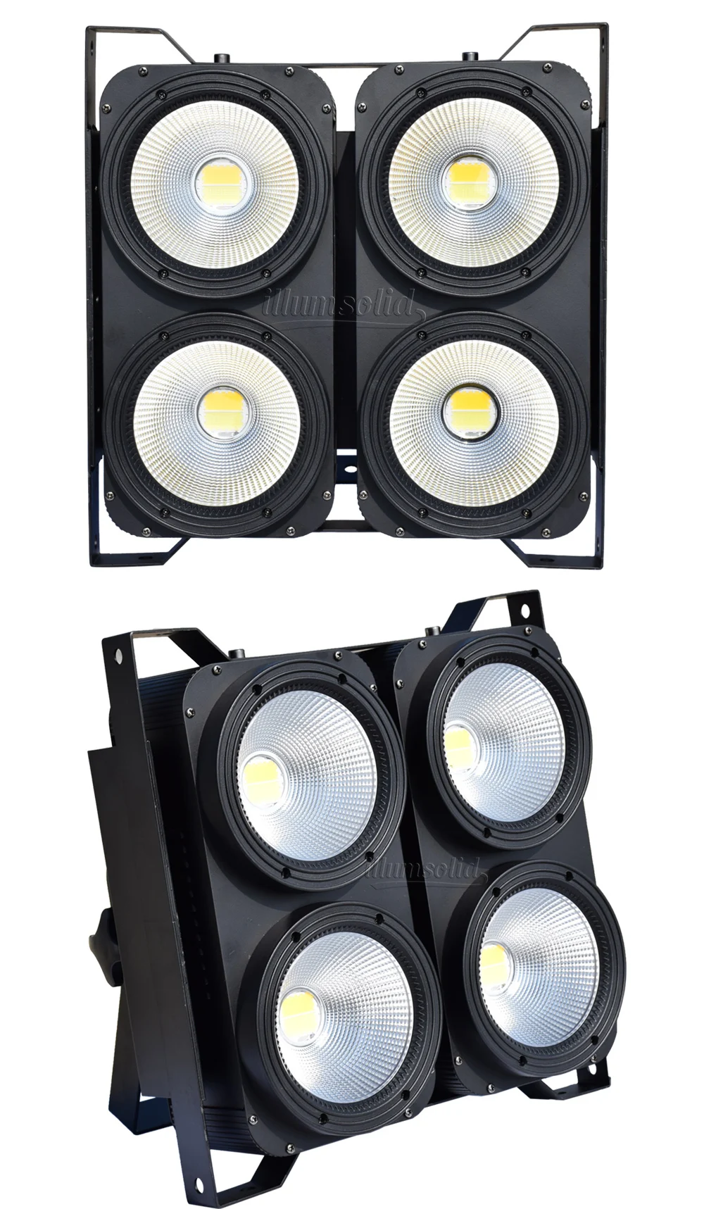 4 Olhos Par Levou Luz 4x100 w Blinder Professional Combinação Positiva Branco e branco Quente 17 Efeito de Iluminação de palco