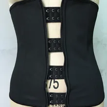 Поясной тренажер латексный пояс для похудения нижнее белье Горячая Корректирующее белье для женщин крючки пояса талии шлейф Корсеты на Молнии Талии Тренажер