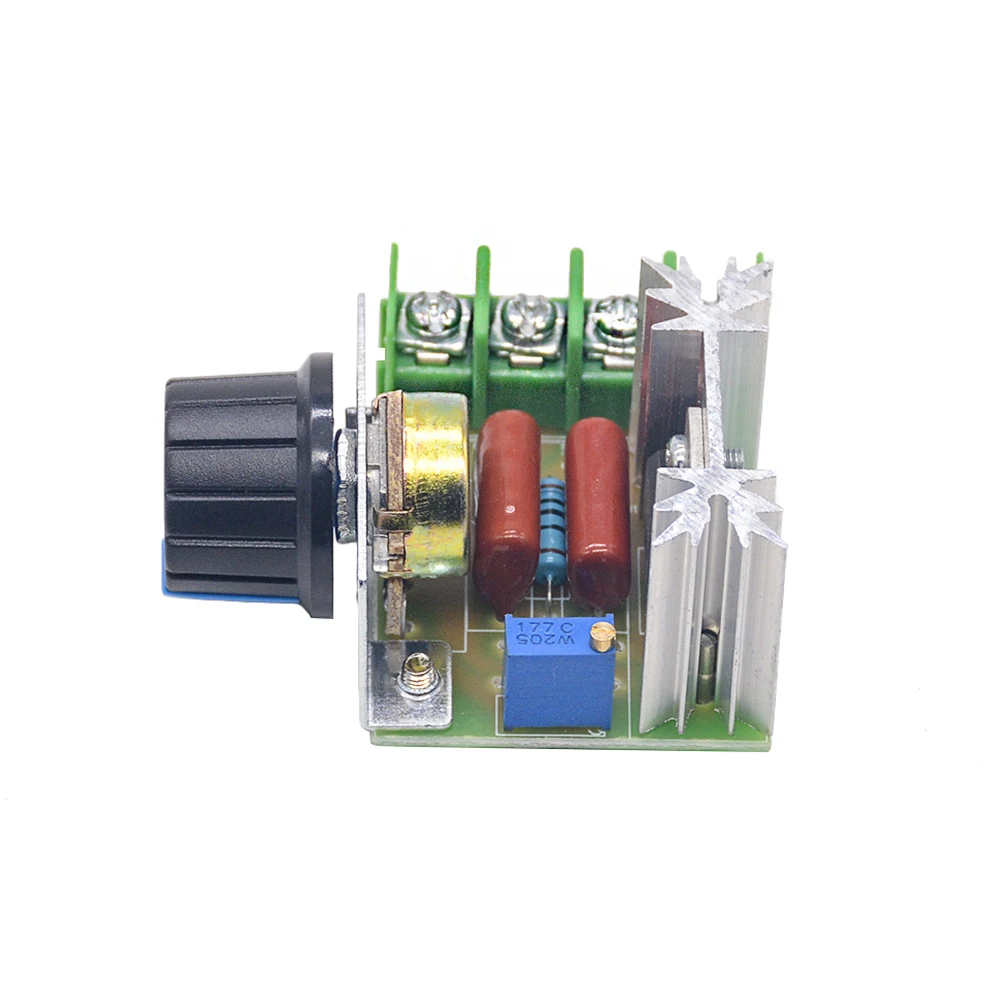 AC 220 V 2000 W SCR регулятор напряжения уменьшение Диммеры Регулятор скорости