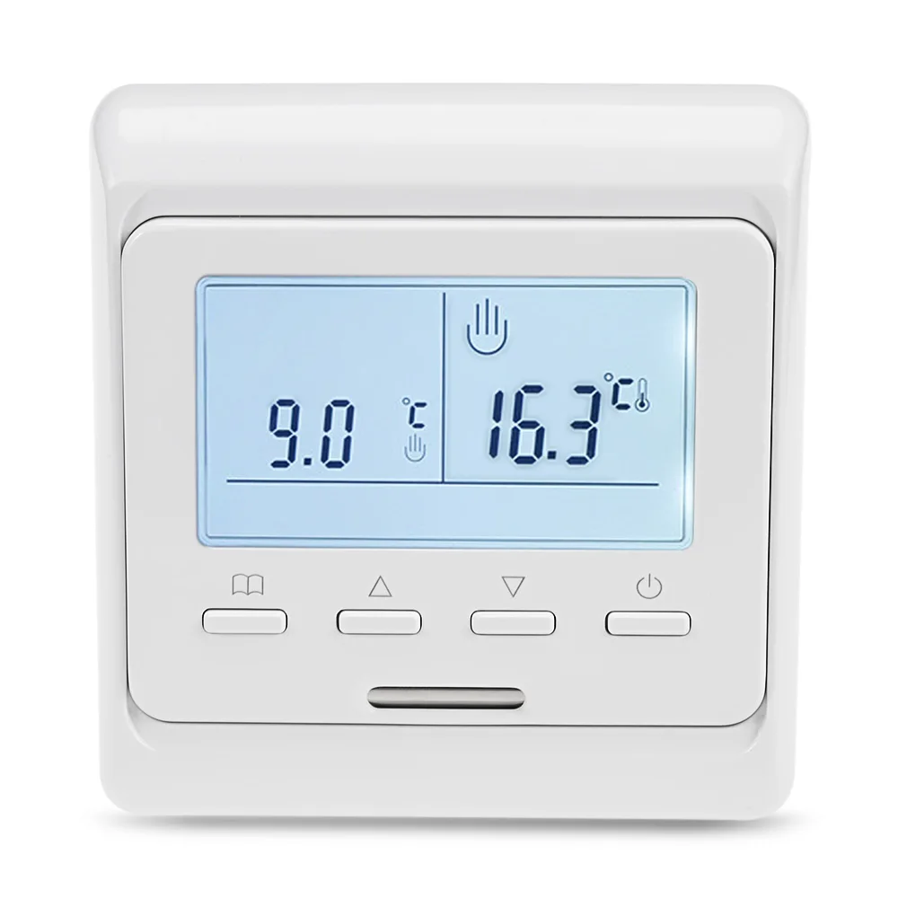 

M6.16 Heating Thermostat LCD with Backlight Programmable Weekly Underfloor Temperature Controller