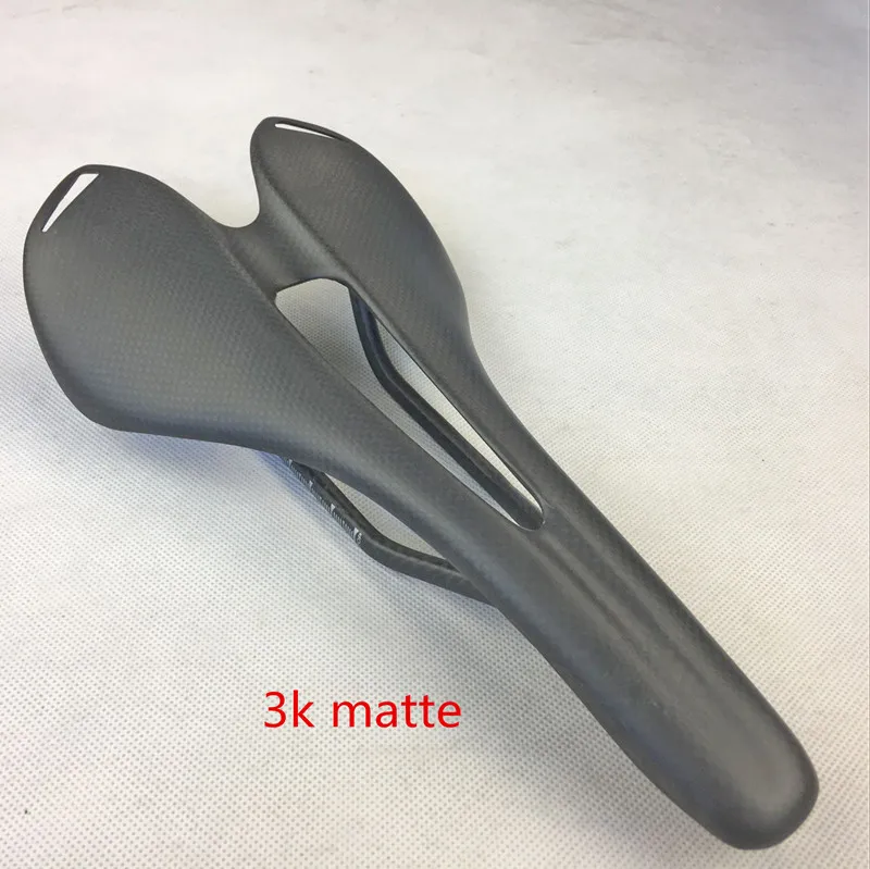 3k matte Полностью углеродный шоссейный велосипед, горный велосипед, седло, части велосипеда, велосипедная Подушка silla de montar de carbono 3k ud, отделка 270*141 - Цвет: 3k matte