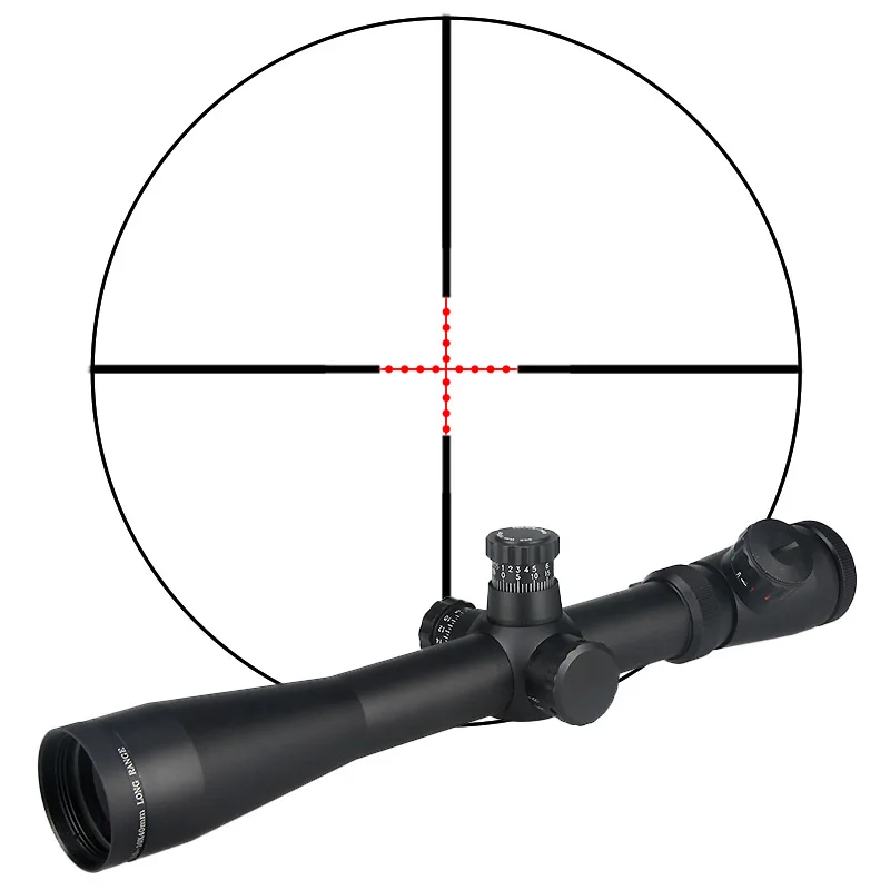 

Hunting M1 3.5-10*40E rifle scope red/green reticle side focus rifle scope tactical airsoft scope gz10038