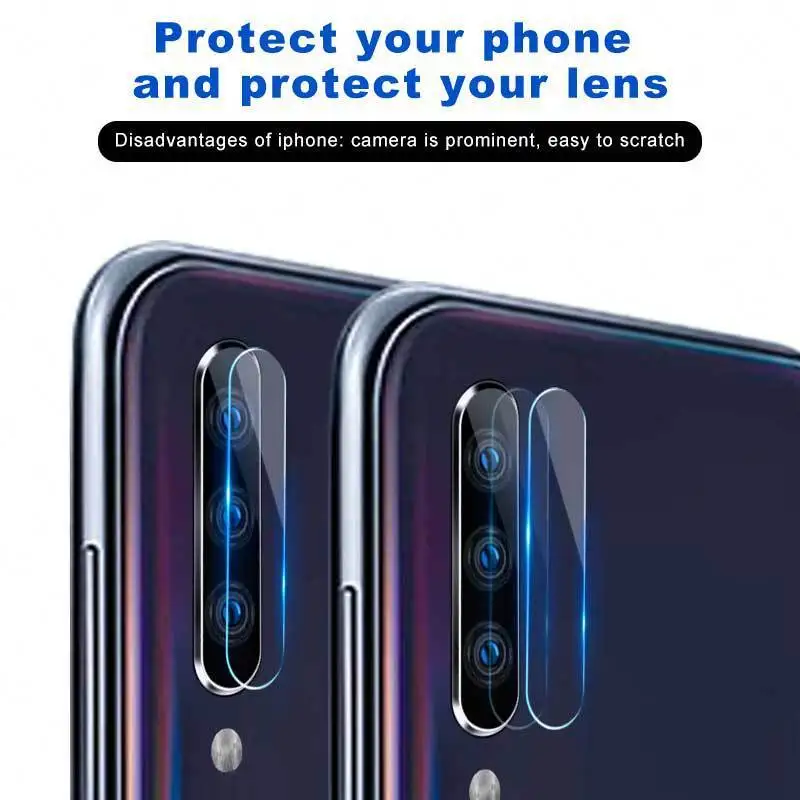 

2019 25D Back Tempered Glass lens for samsung A10 A20 A20E camera protective film for samsung A30 A40 A50 A60 A70 Full back lens