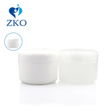 Pp баночка для крема, 10/20/30/50/100/250g с раскрашенным в яркие цвета баночка для крема, пустой косметический