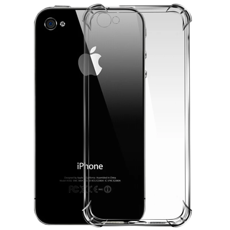 Прозрачный защитный чехол для iPhone X XS max XR кристальная полная защита анти-шок чехол для iPhone 5 SE 5 S 6 6s 7 8 plus
