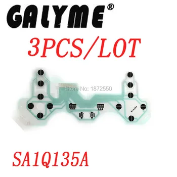 

3pcs/lot New SA1Q135A Model Conductive Film Conducting Film Keypad Flex Cable For Playstation 3 PS3 Controller oem Repair Parts