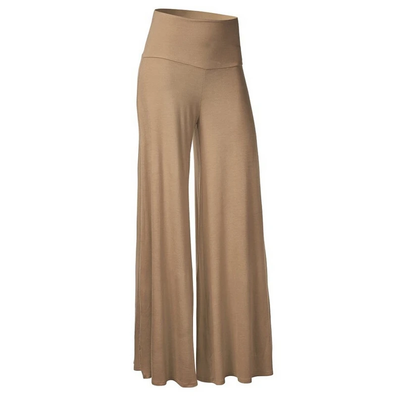 

LITTHING 2019 Fashion Spring Solid Women Pleated Ruffles Pants Women Loose Long Falbala Pants High Waist Wide Leg Pants S-3Xl