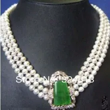 Новое, на удивление, ожерелье из пресноводного жемчуга#1930