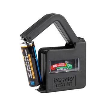 

Marsnaska Battery Tester BT-168 Universal Battery Tester For 9V 1.5V And Button Cell AAA AA C D