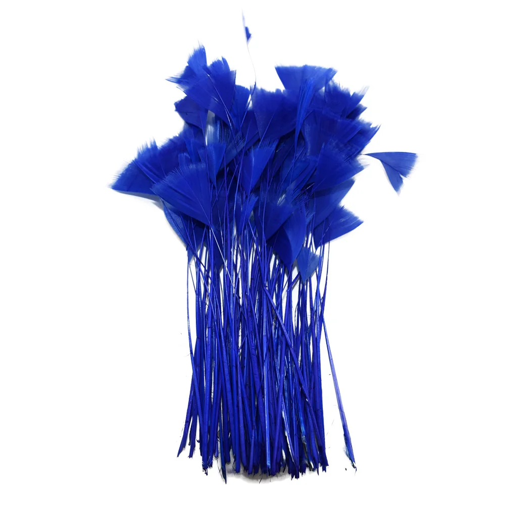 

24pcs/lot Length 12-18cm Dyeing Craft Goose Feathers for DIY Jewelry Bouquet Carnaval Accessorios Feather Hobby IF14